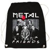 Metal Horror Friends Backpack, black, Rucksack