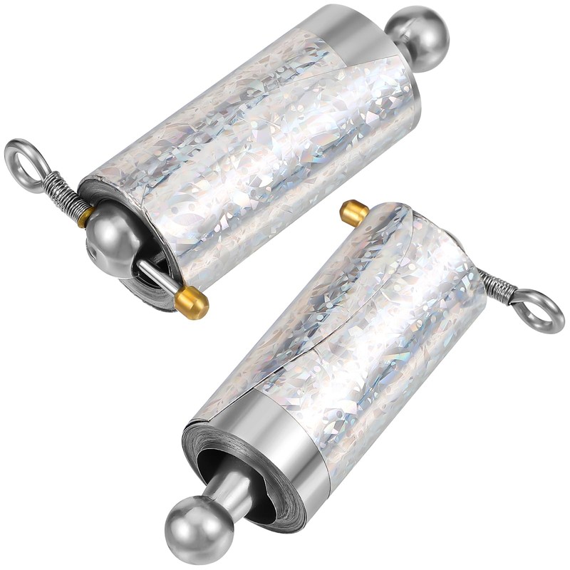 Healifty Foldable Stainless Steel Pocket Sticks, for Tricks, Martial Arts,