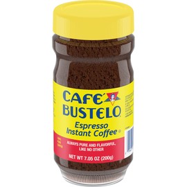 Café Bustelo Espresso Style Dark Roast Instant Coffee, 7.05 Ounces