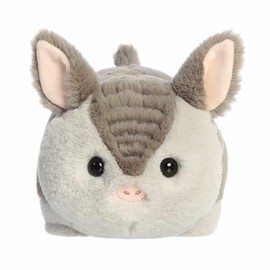 Aurora® Adorable Spudsters™ Arnie Armadillo™ Stuffed Animal - Round Shape Makes for Comforting Cuddles - Perfect for Kids All Ages and Animal Loving Adults - Gray 10 Inches