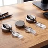 Heavy Duty Badge Reels 3 Pcs Retractable Badge Holder,Metal Badge