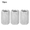 Pack of 10 Long Rod Nuts Hex Nuts Hex Nut