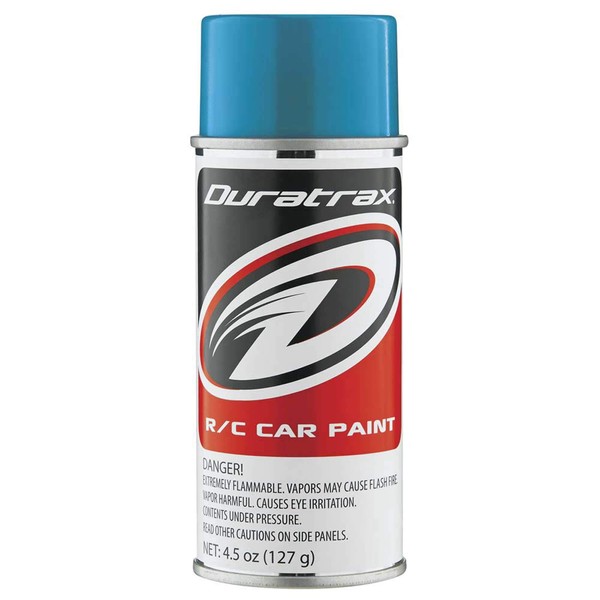 Duratrax Polycarb Spray, Teal, 4.5oz, DTXR4298