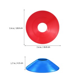 Mipcase 30 Pack Soccer Cones for Sports Training, Agility Cones with Carry Bag for Soccer Basketball Softball Training Practice Equipment