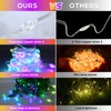 GEYUEYA Home Smart Fairy Lights USB,10M RGB String Lights Dimmable
