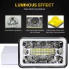 BRICOLOGHT 4x For Ford Mustang 1979-1986 DOT 4x6" Square LED