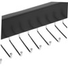 WHAMVOX Wall Mounted Tie Rack with Hooks Space Saving Hanging
