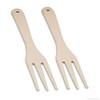 2 x Cabbage Forks Beech Wood 30 x 5 cm