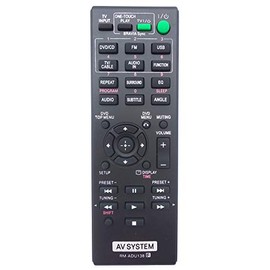 Universal Remote Compatible for Sony RM-ADU138 RMADU138 DAV-TZ140 DAVTZ140 Audio/Video Receiver Remote Control