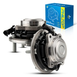 PHILTOP 512360 Rear Wheel Bearing Hub Assembly for 2008-2011 Chrysler Town & Country, 2008-2011 Dodge Grand Caravan, 2009-2011 Volkswagen Routan, w/ABS, 5 Lugs, 2 PCS