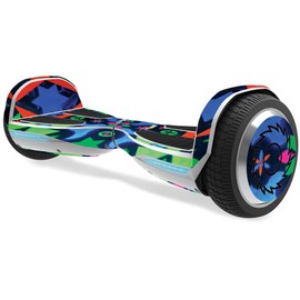 MightySkins Skin Compatible with Razor Hovertrax 1.5 Hover Board - Geometric Rave | Protective, Durable, and Unique Vinyl Decal wrap Cover | Easy to Apply, Remove, and Change Styles | Made in The USA