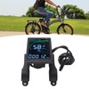 EBike LCD Display Meter Clear Visibility Headlight Connector 6 Pin
