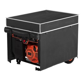 Universal Waterproof Generator Cover , 600D Heavy Duty Small Outside Equipment Cover for Champion,Predator,WEN,BILT HARD,Ryobi,Generac,Westinghouse Portable Generator 5000-10000W,32”Lx24”Wx24”H