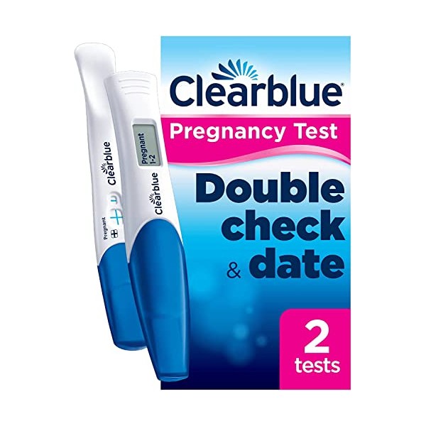 Clearblue Pregnancy Test Double-Check and Date Combo Pack