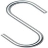 Merriway BH01896 (6 Pcs) Steel Kitchen S-Hook, BZP 50 x