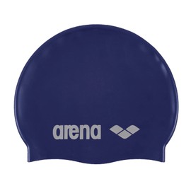 (One Size, Blue / Silver) - arena SIL Swim Cap