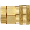 Snap-Tite BVHC12-12F Brass H-Shape Quick-Disconnect Hose Coupling, Sleeve-Lock Socket, 3/4"