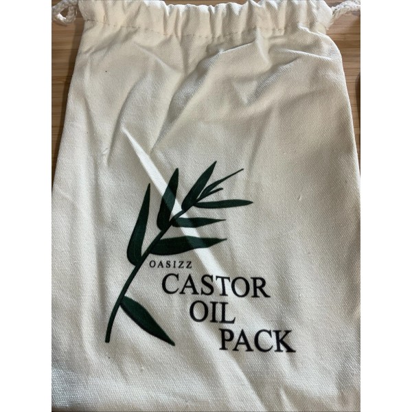 Oasizz Castor Oil Pack Kit Compress Reusable Wrap Belt for