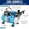 Master Airbrush Cool Runner II Dual Fan Airbrushing System Kit
