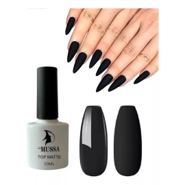 Mussa Top Efecto Matte Para Uñas 10 Ml Mussa Semipermanente 3 Paso