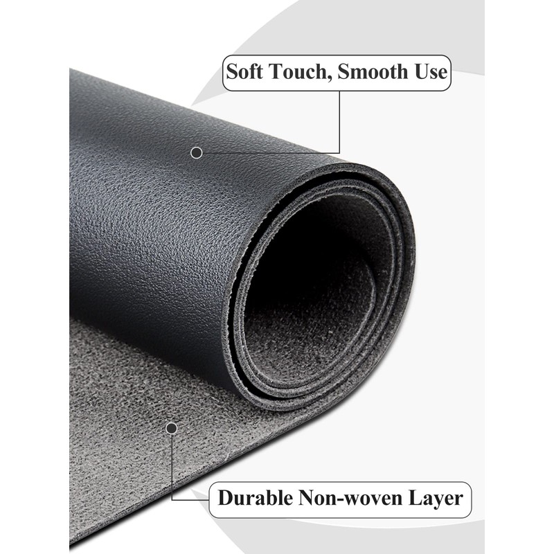 (MAT ONLY) Black Nail Art Table Mat, Foldable Nail Art