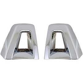 Chrome Front Bumper Trim Cover Set Compatible with Hummer H2 2003-2009 SUV & SUT's