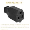 3 Prong Electric Female Plug Replacement 125V 15A 2Pole 3Wire