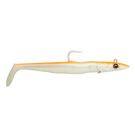 Savage Gear Sea bait for deep sea fishing, 27.5 cm, 275 g, Sandeel V2 Big Game, colour: orange glow