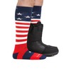 Darn Tough Men's Captain Stripe Over-The-Calf Cushion Socks, Large