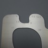 TNBF Metal Ruler R Funnel Cutting Leather Leather Processing Tool