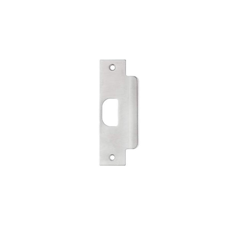 BRINKS Commercial - Replacement Door ASA Strike Plate, Satin Chrome