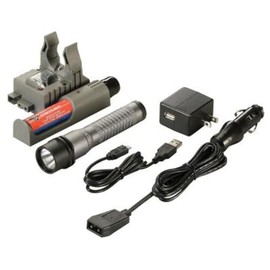 Streamlight - Strion Led 120V Ac/Dc W/ Piggback - Gray (74365)