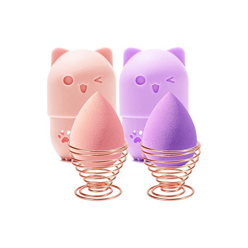Soporte de esponja de maquillaje, soporte de esponja de belleza