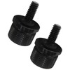Xspeedonline 2X Seat Bolt Replacement for Harley Davidson, Black Aluminum