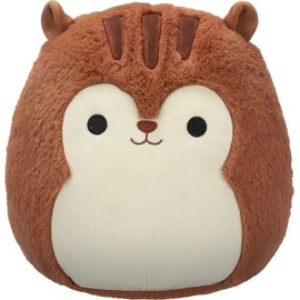 Squishmallows FuzzAMallows Plush Toy Sawyer the Brown Squirrel 30 cm - Rare Exclusive Original 2024