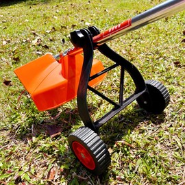 FUMHEUF Universal fit Adjustable Support Wheels Upgrade Auxiliary Wheels Trimmer Head Attachment for Gas/Petrol/Electric Brush Cutter