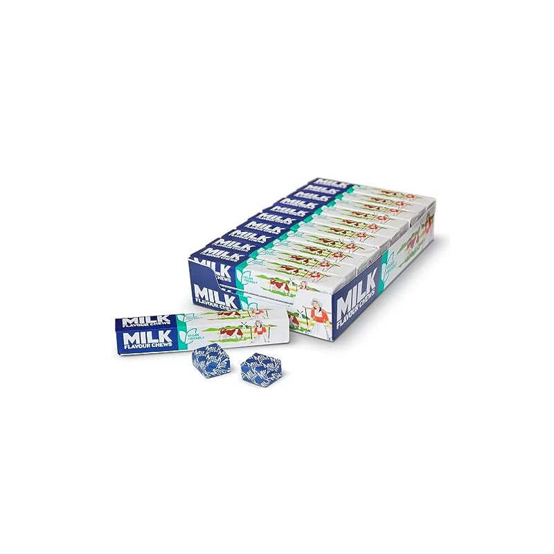 MILK FLAVOUR CHEWS STICK PACK (Box of 20) - Original