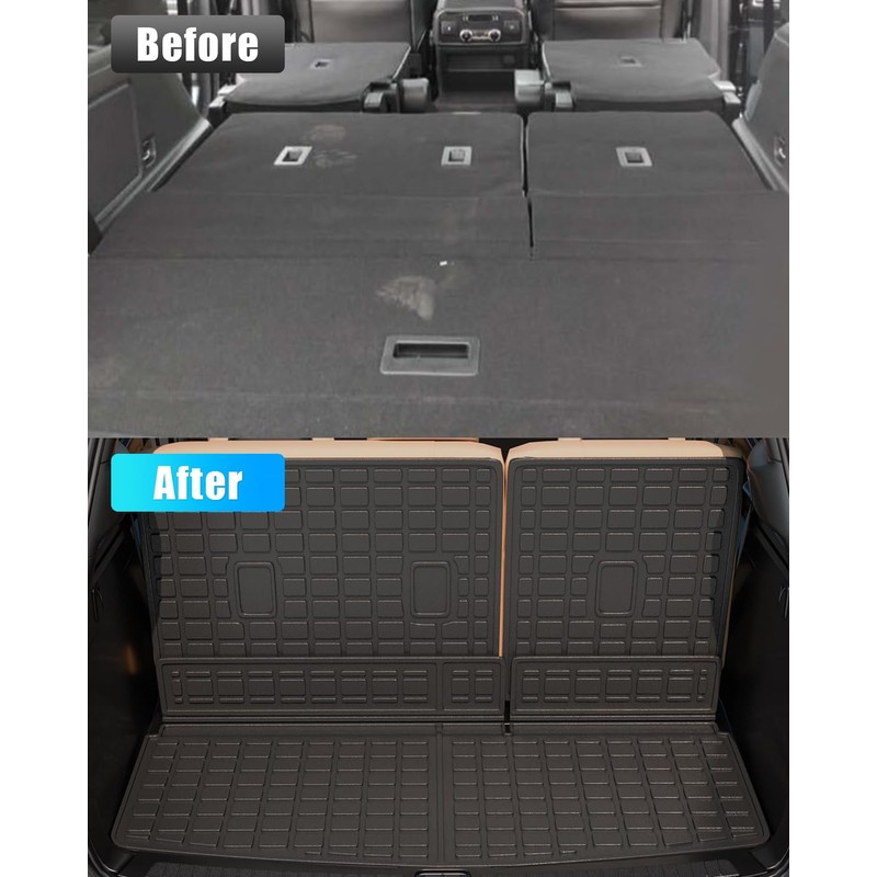 Cargo Liner Compatible with 2018-2024 Ford Expedition Lincoln Navigator 7&8