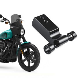 VINTGMT Headlight Extension Block for Harley 2018 2019 2020 2021 2022 Softail Street Bob FXBB