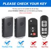 Key Fob Cover for Mazda CX5 with Keychain, Soft TPU