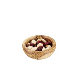 APS Olive Bowl Diameter 10 cm Height 4 cm Olive Wood 0.1 Litre (Each part is unique. Colour and grain may vary)