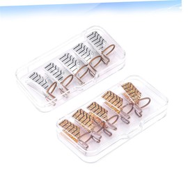 Ipetboom 2sets Nail Foil Art Forms Reusable Nail Extension Guide French Mold Tips for Women Manicure Sets 10pcs*2