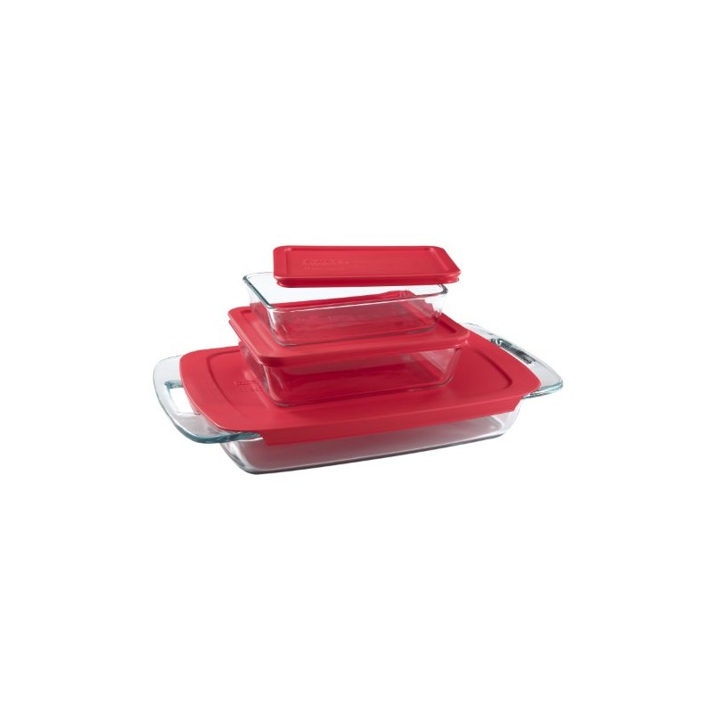 Pyrex Easy Grab 3-Quart Oblong Baking Dish