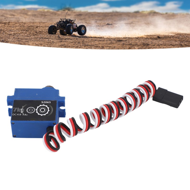 RC Digital Servo Aluminum Alloy Gear 7kg Servo Motor Kit