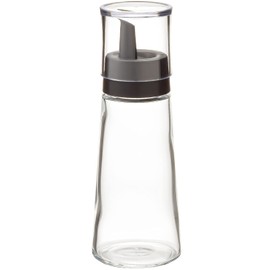 Squirrel Oil Container, Seasoning Server, M, Black, 4.9 fl oz (140 ml), Stavia Luxe