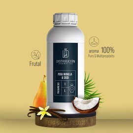 Distribución Aromática Esencia Pera Vainilla & Coco Para Dif. Aplicaciones 500ml