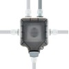 SCHWAIGER SOAD0100 Outdoor Socket Surface-Mounted Outdoor Socket Weather Protection Cover