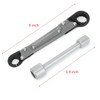 Plumbing Tools, 2 PCS Angle Stop Wrench Kit, Angle-on Wrench