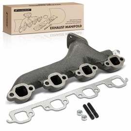 A-Premium Left Side Exhaust Manifold Kit W/Gasket, Nuts, 7.5L Compatible with Ford F-250, F-250 HD, F-350, F-53 Motorhome Chassis, F-Super Duty, E-250 Econoline Club Wagon, E-350 Econoline