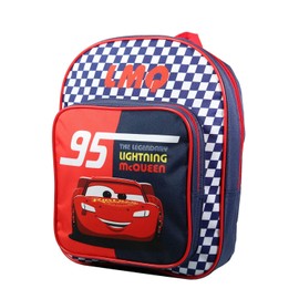 Bagtrotter Backpack 31 cm with Nursery Bag Cars Red and Blue, multicoloured
